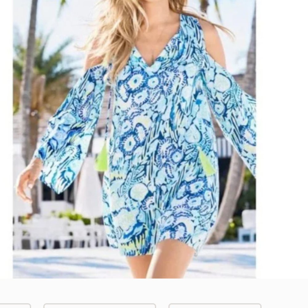 Lily Pulitzer Benicia Cold Shoulder Tunic